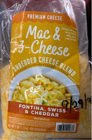 Cello Mac N Cheese Blend (Fontina/Swiss/Cheddar) 3 lbs