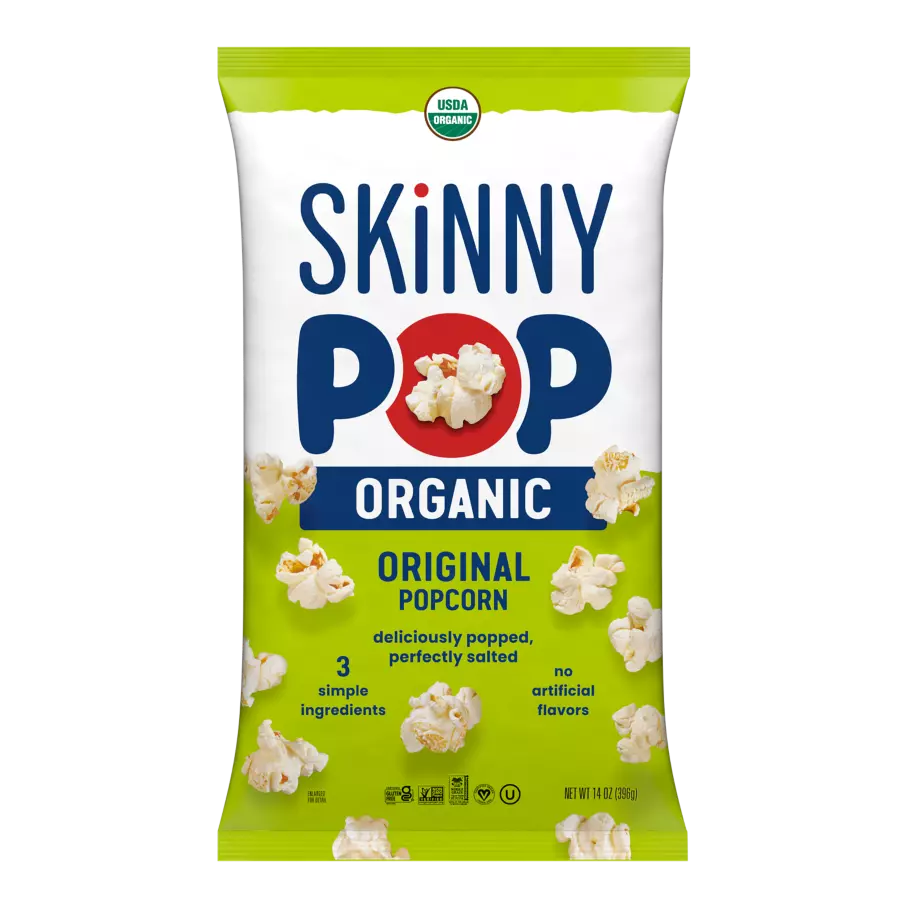 Skinny Pop Organic Popcorn 14 oz