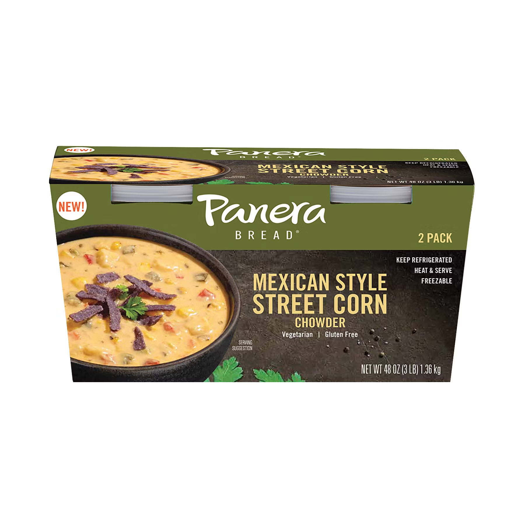 Panera Mexican Style Corn Chowder 2-24 oz
