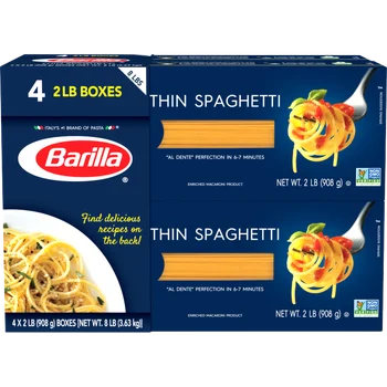 Barilla Thin Spaghetti 4-2 lbs