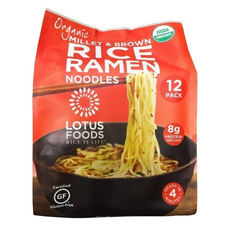 Lotus Foods Organic Millet / Brown Rice Ramen 30 oz