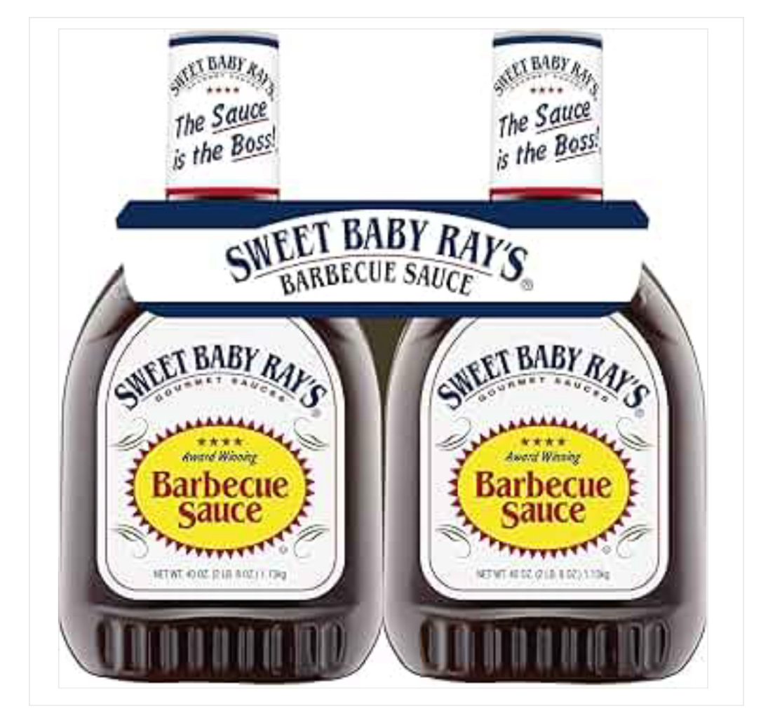 Sweet Baby Ray's Barbecue Sauce 2-40 oz