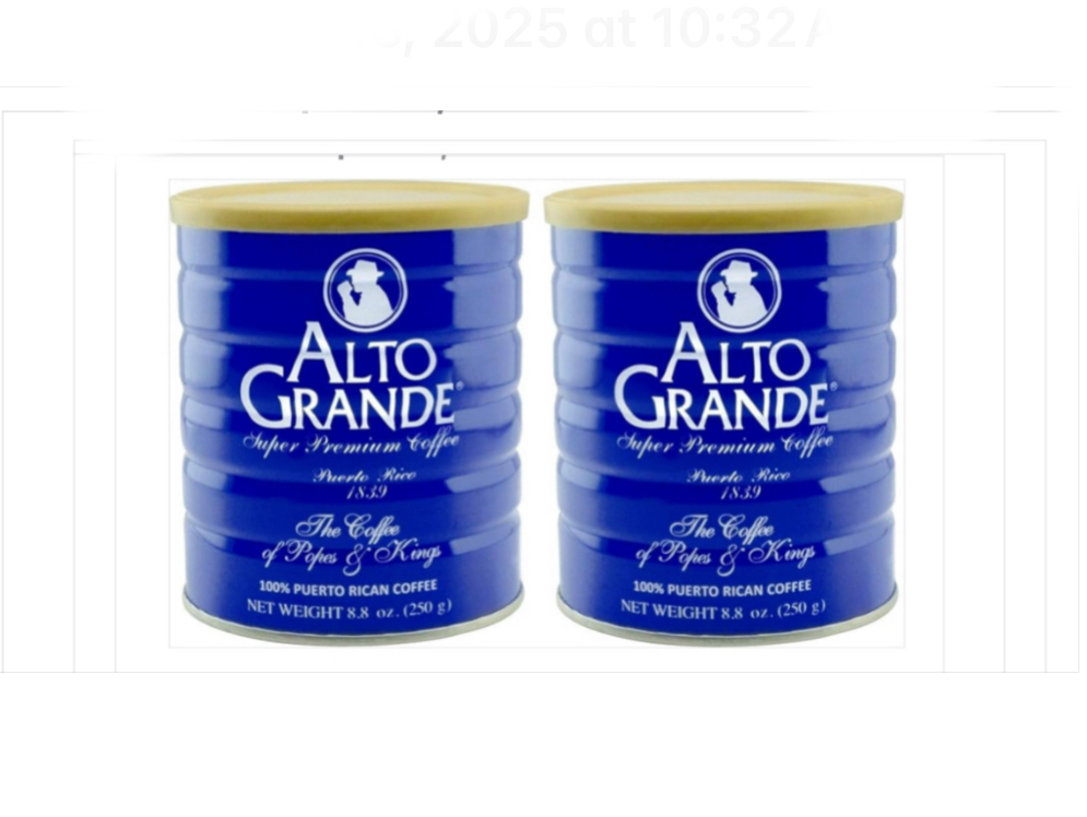 Alto Grande Ground Coffee 2-8.8 oz