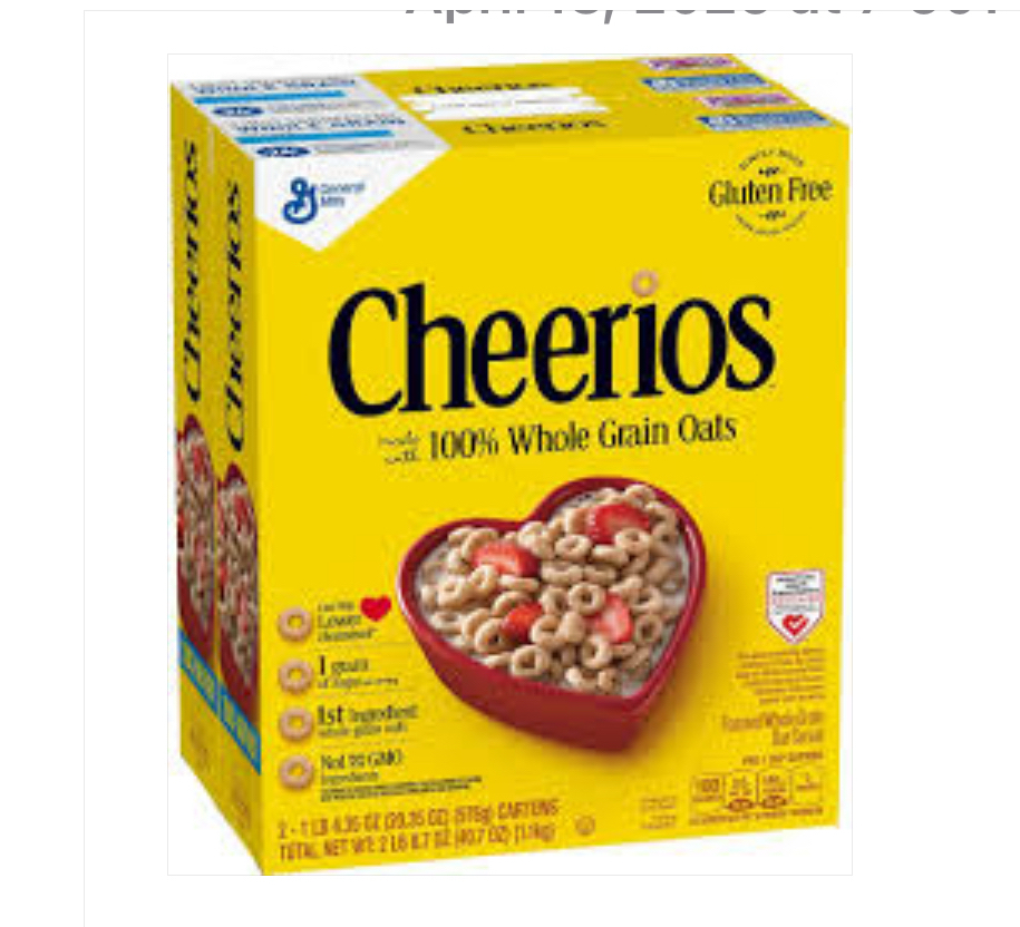 General Mills Cheerios Twin Pack 40.7 oz