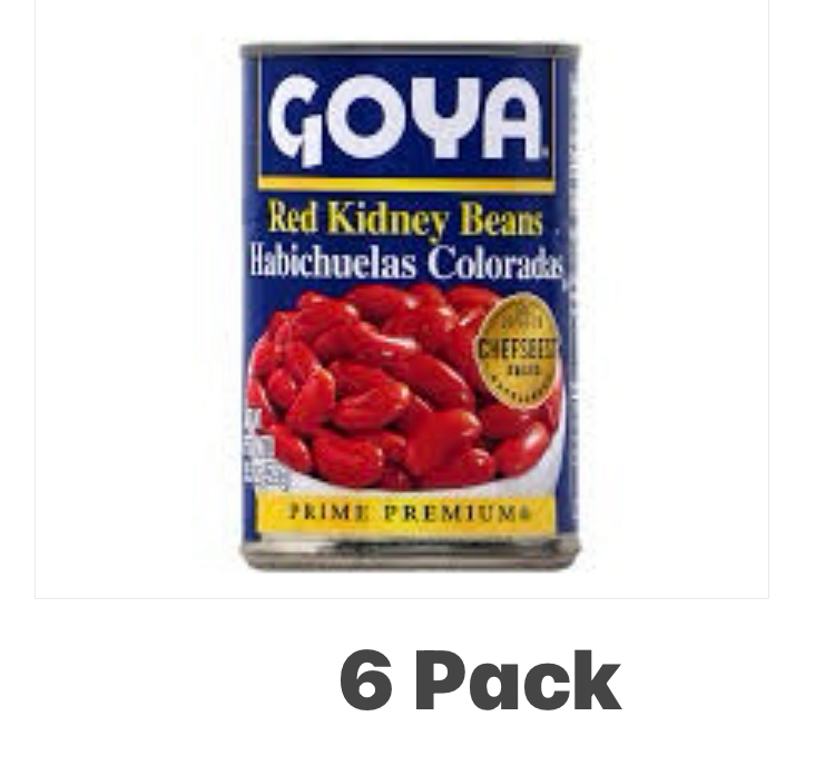 Goya Red Kidney Beans 6-15.5 oz