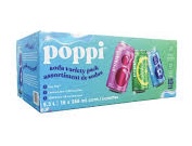 Poppi Soda Variety Pack Blue 15-12 oz
