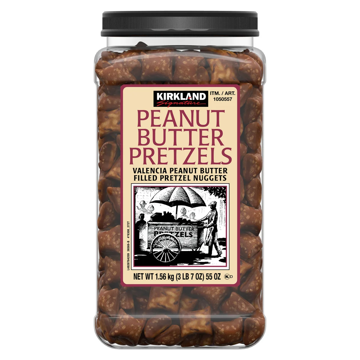 Kirkland Signature Peanut Butter Pretzels 55 oz