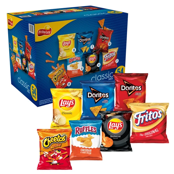 Frito Lay Classic Mix Variety Pack 54 ct