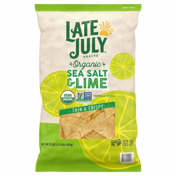 Late July Organic Sea Salt & Lime Tortilla Chip 22 oz