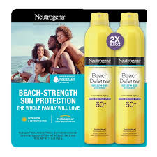 Neutrogena Beach Defense SPF 60+ 2-8.5 oz