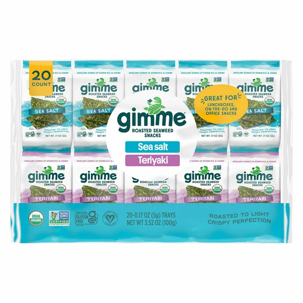 Gimme Organic Seaweed Variety Pack 20-0.17 oz