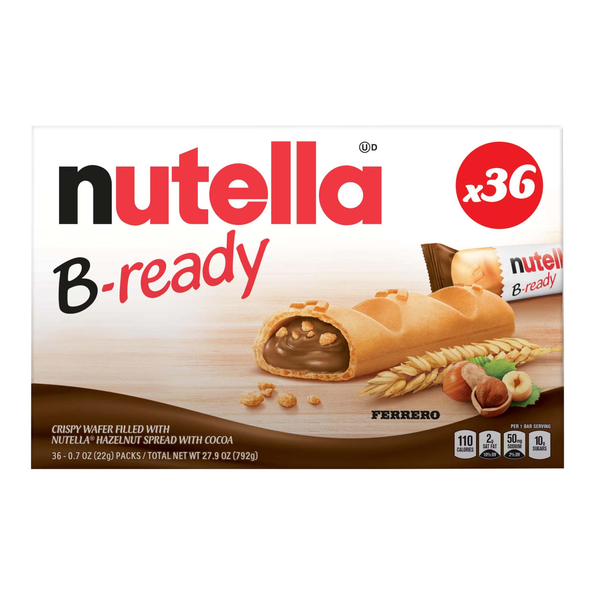 Nutella B-Ready 36 ct