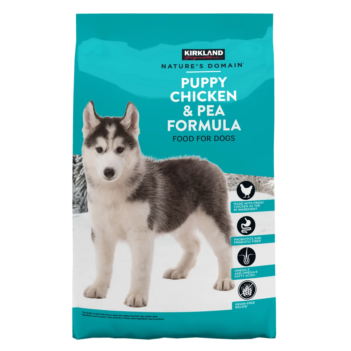 Kirkland Signature Nature's Domain Grain Free Puppy Food Chicken & Pea 20 lbs