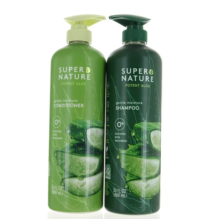 Super Nature Potent Aloe Shampoo & Conditioner 2-30 oz