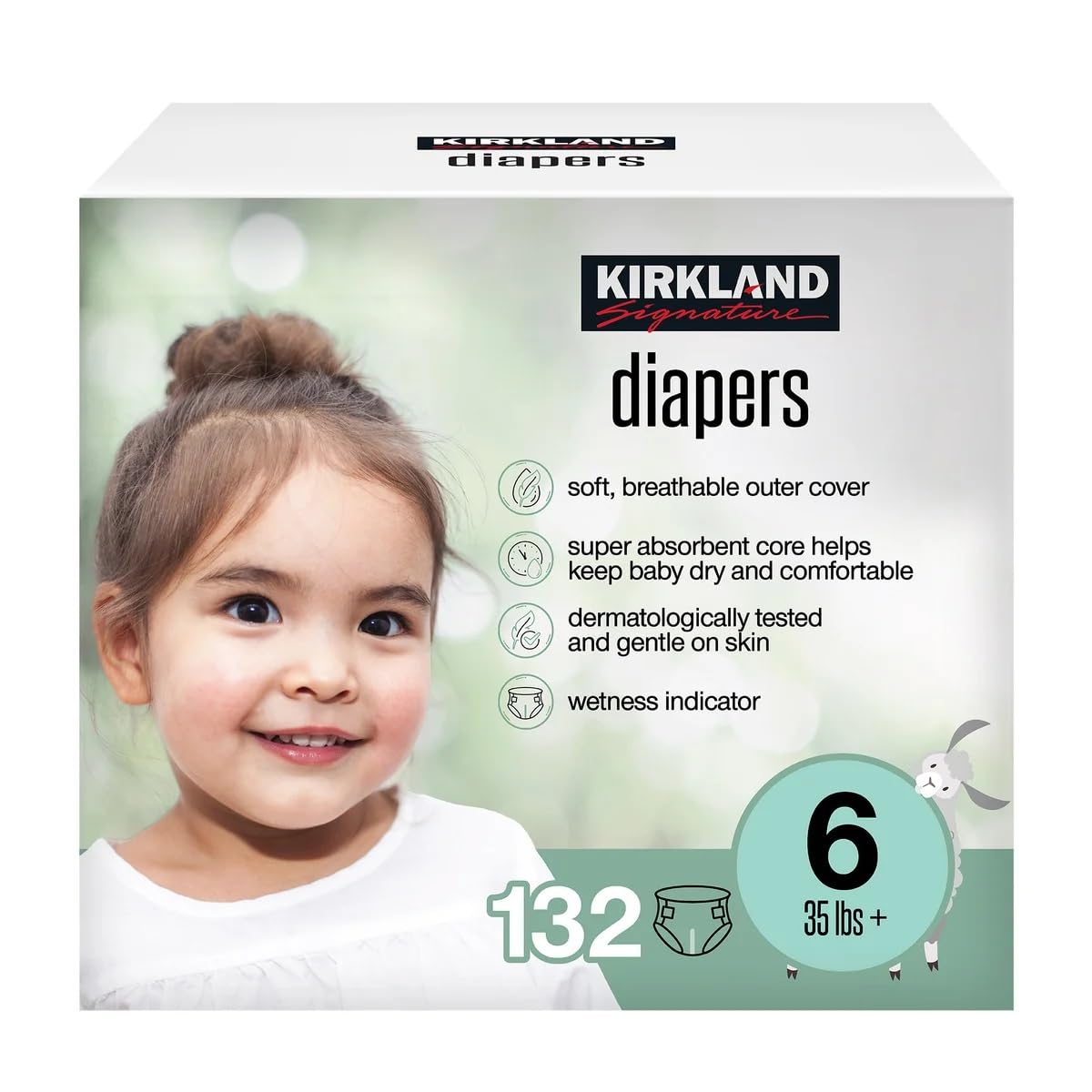 Kirkland Signature Supreme Diapers Size 6 132 ct