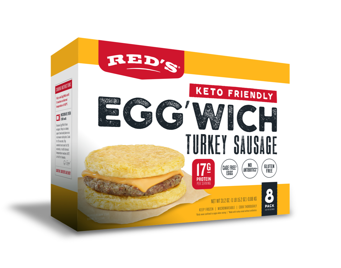 Red’s Turkey Sausage Eggwich 8-3.9 oz