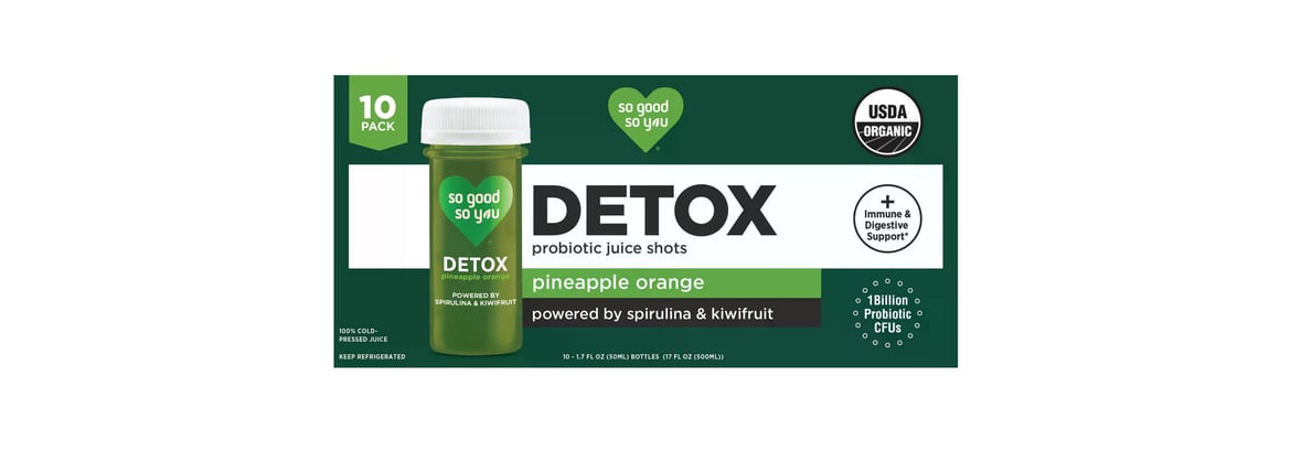 So Good So You Detox Organic Pineapple Orange 10-1.7 oz
