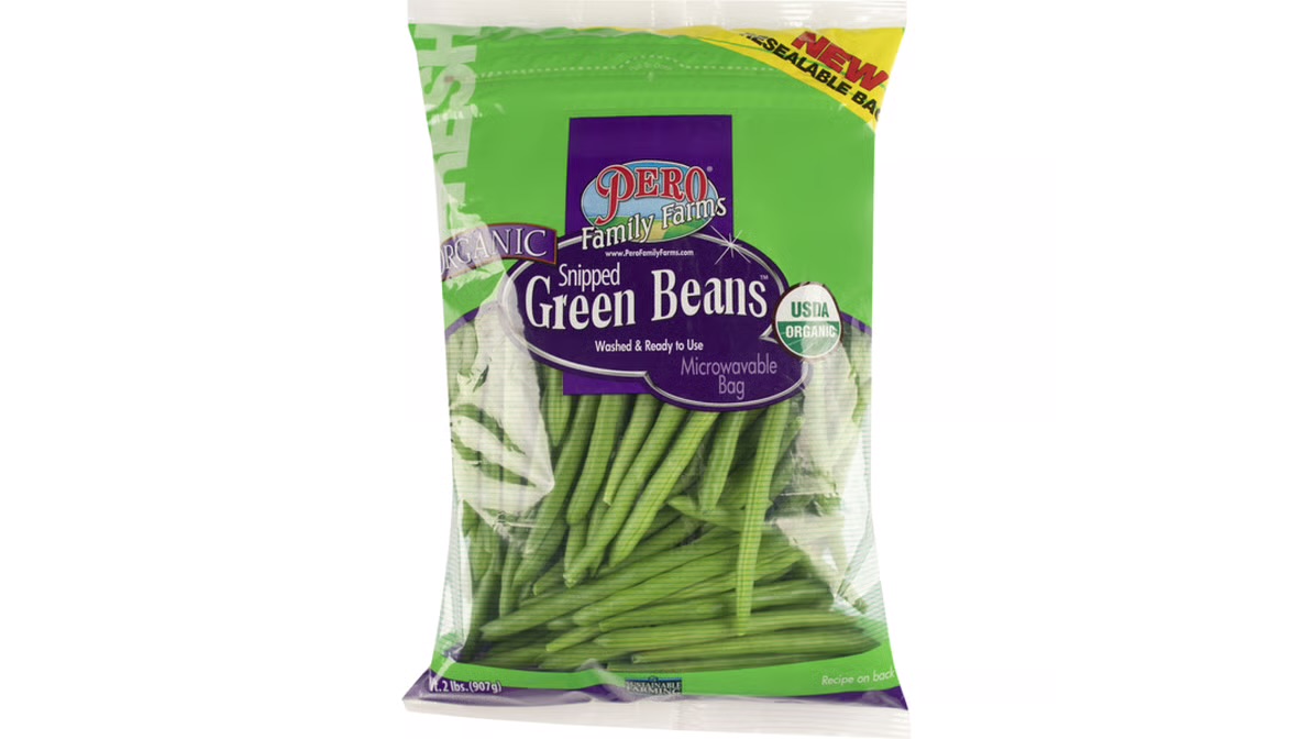 Pero Family Farms Organic Green Beans 2 lbs