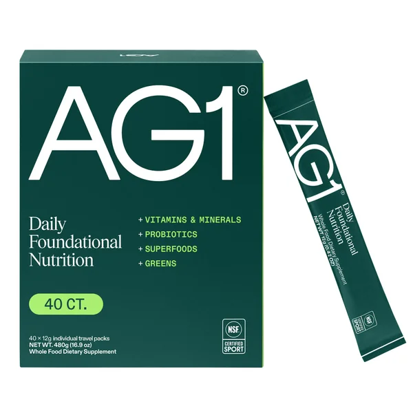 AG1 Greens Powder Supplement 40 ct