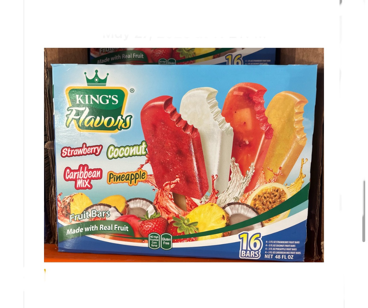 King’s Flavors Juice Bars 16-3 oz