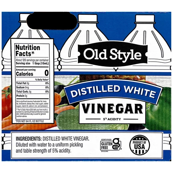 Heinz Old Style Distilled Vinegar 6-64 oz