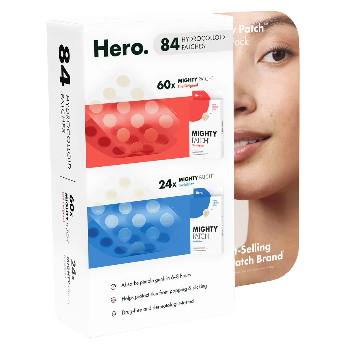 Hero Mighty Acne Patches 84 ct