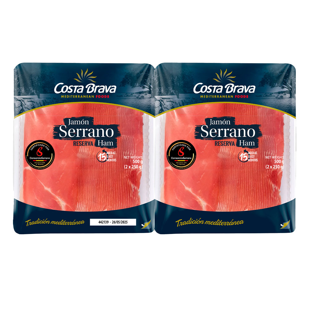 Costa Brava Jamón Serrano Reserva 2-8 oz