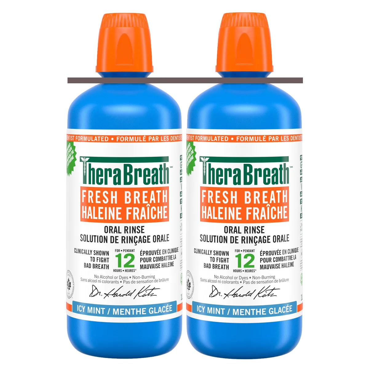 Therabreath Icy Mint Mouthwash 2-1 L