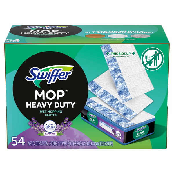 Swiffer Sweeper HD Wet Cloth Refill 54 ct