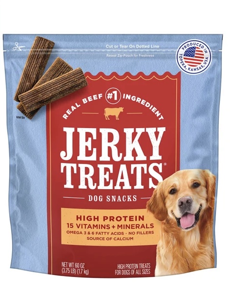 Jerky Treats Beef Flavor 60 oz