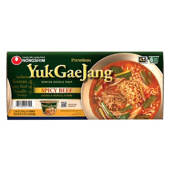 Nongshim Yukgaejang Spicy Beef Ramyun 6-35.6 oz