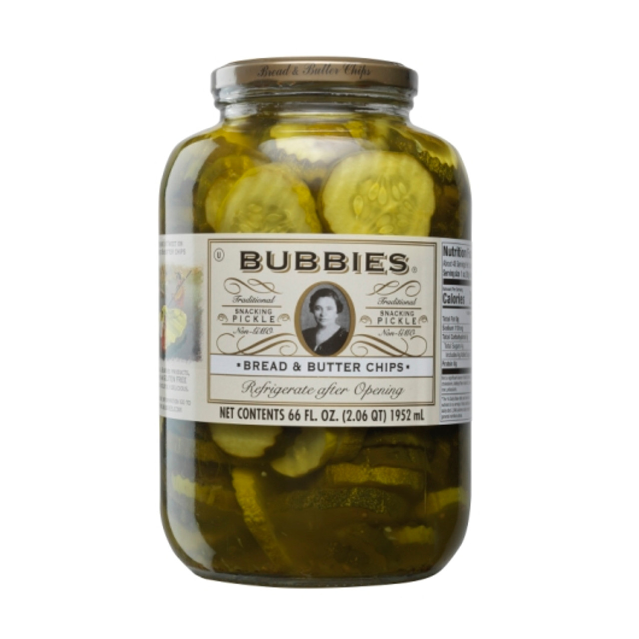 Bubbie’s Bread and Butter Pickle Chips 66 oz