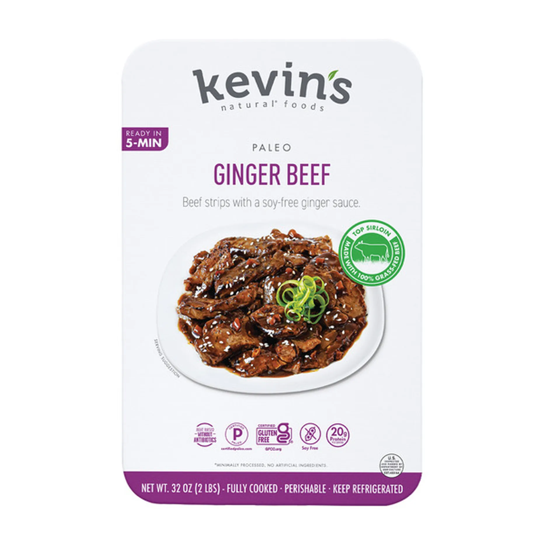 Kevin’s Ginger Beef 32 oz