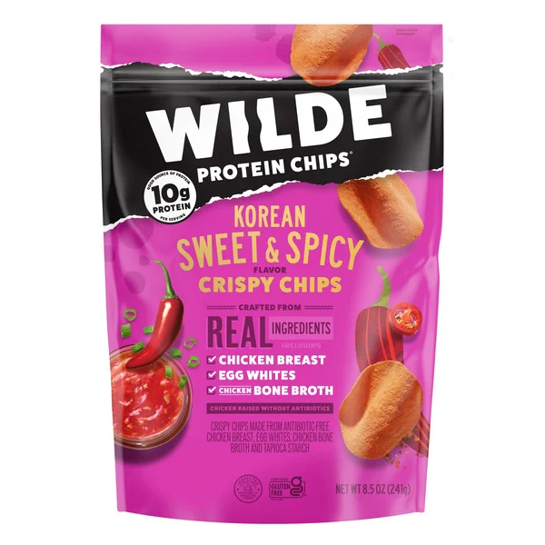 Wilde Protein Chips Korean Sweet & Spicy 8.5 oz