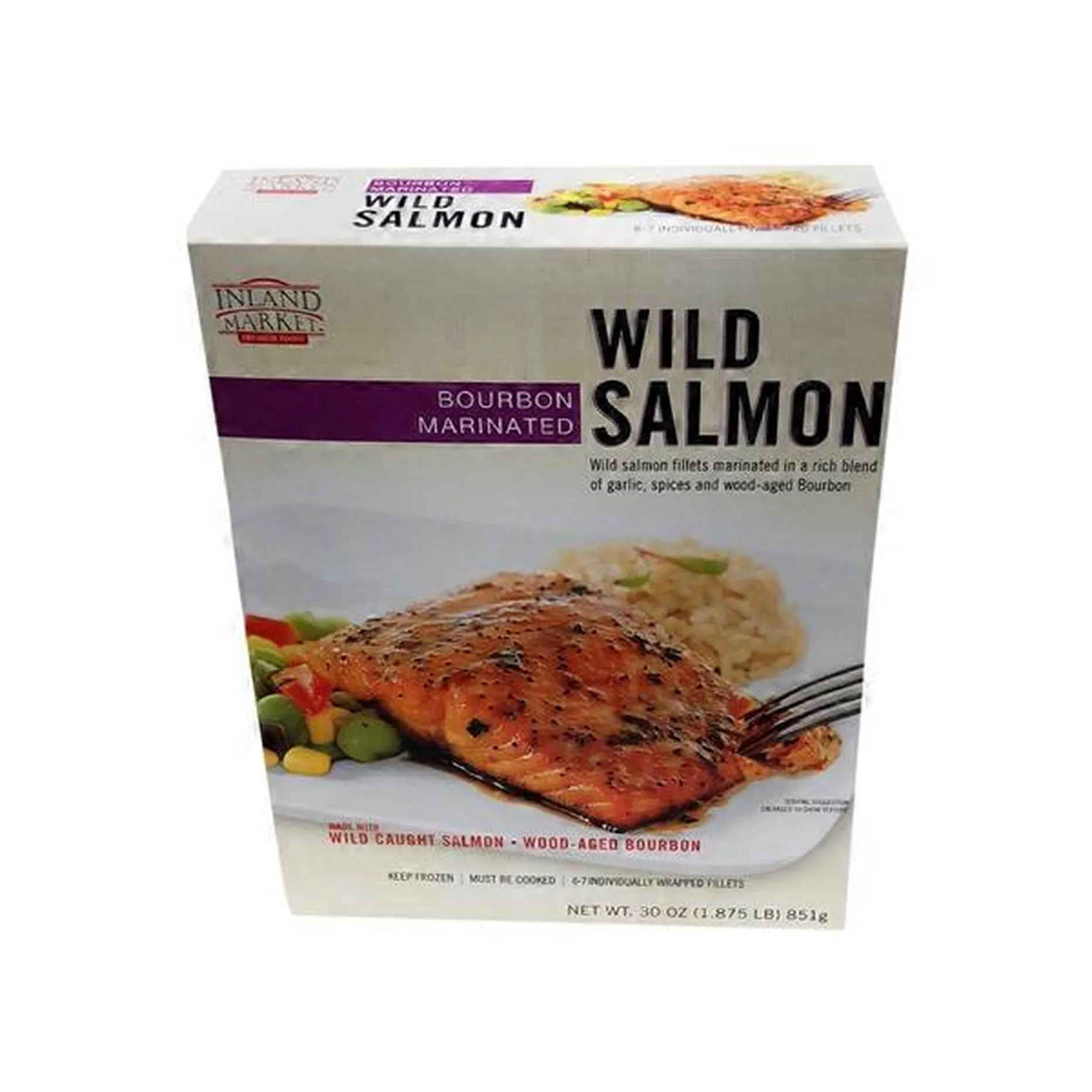 Inland Market Bourbon Salmon 30 oz