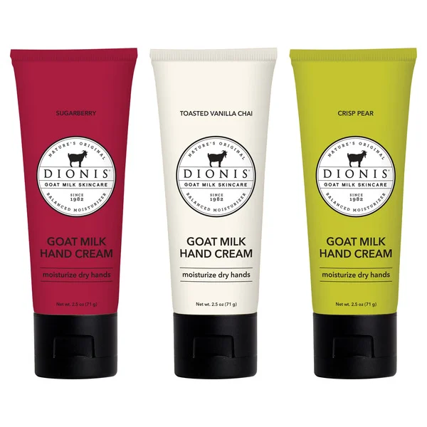 Dionis Goat Milk Hand Cream 3-2.5 oz
