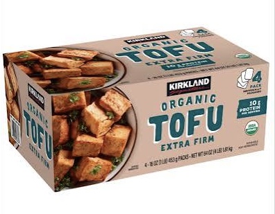Kirkland Signature Extra Firm Organic Tofu 4-16 oz