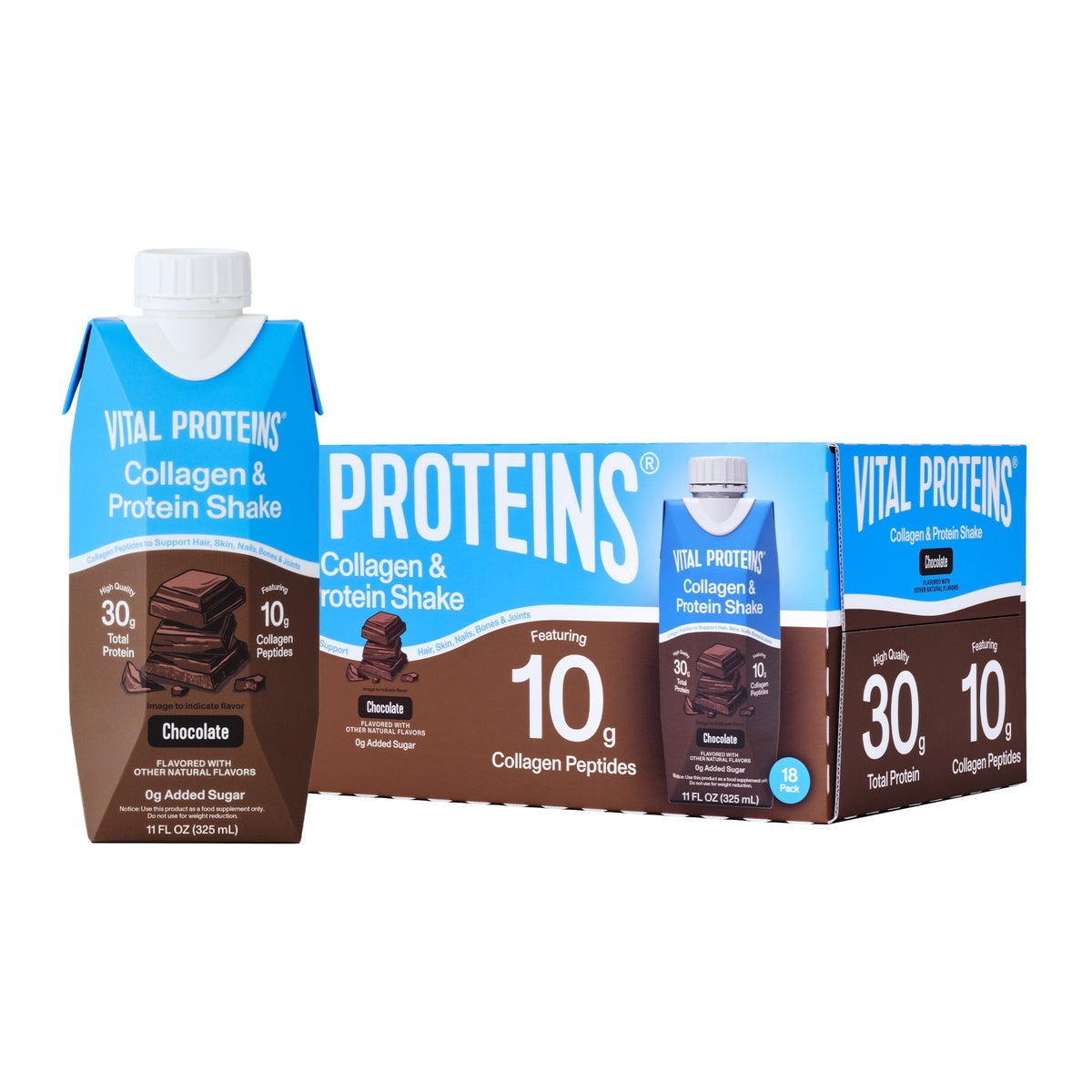 Vital Proteins Collagen Protein 30G Chocolate 18-11 oz