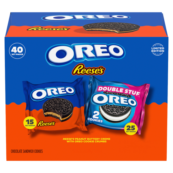 Oreo / Reese’s Double Stuff 40-2 ct