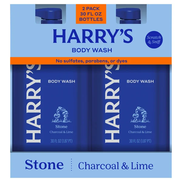 Harry’s Stone Body Wash 2-30 oz