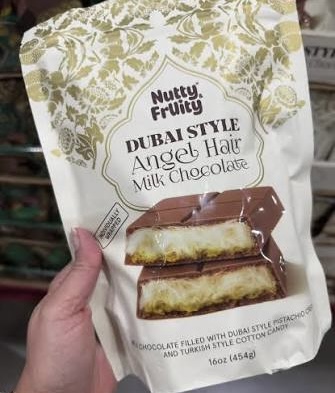 Nutty & Fruity Dubai Style Angel Hair Milk Chocolate 16 oz