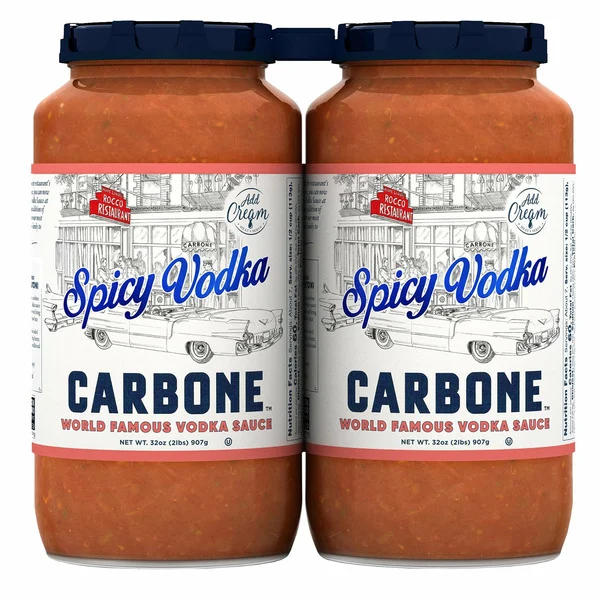 Carbone Spicy Vodka Sauce 2-32 oz