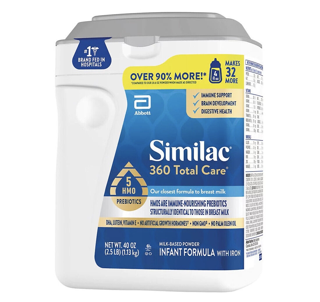 Similac 360 Total Care Sensitive Powder 40 oz