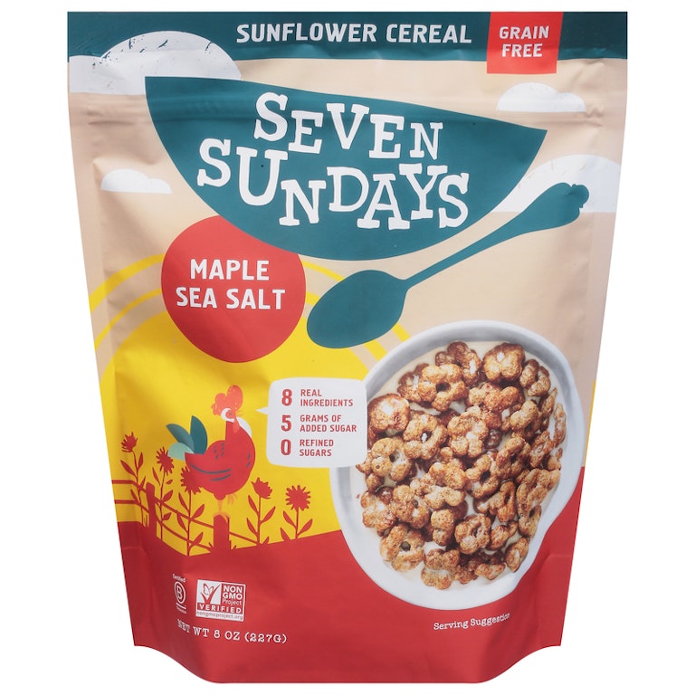 Seven Sundays Real Maple Sunflower Cereal 16 oz
