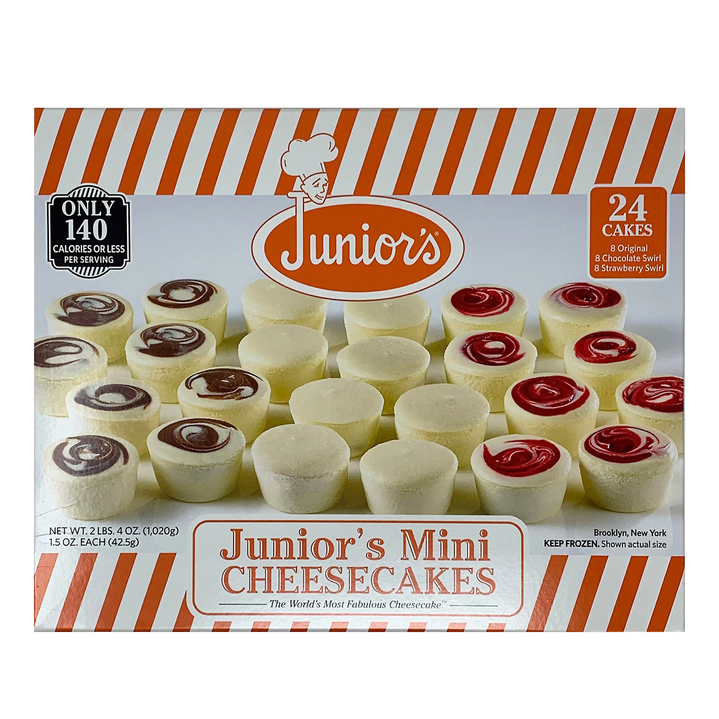 Junior’s Mini Cheesecakes 24 ct