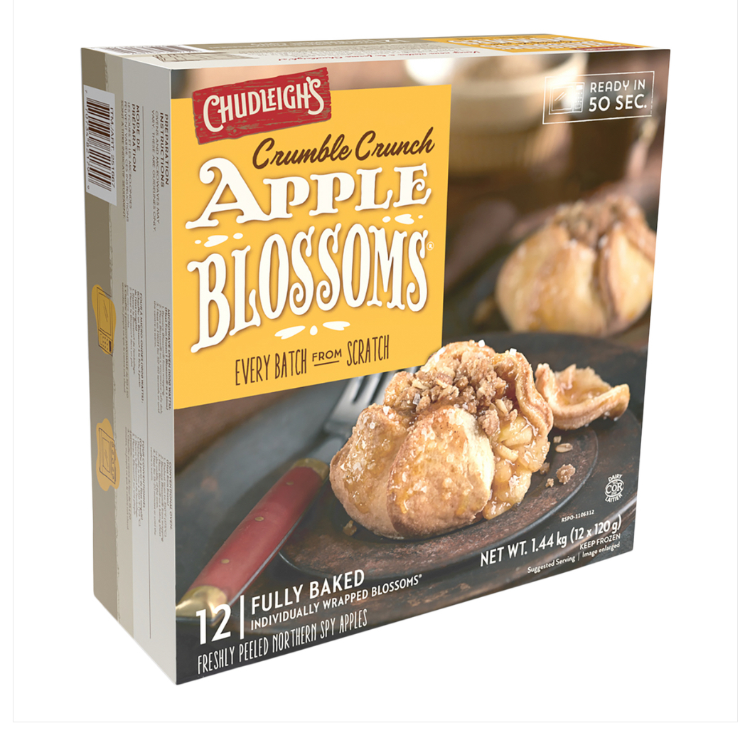 Chudleigh’s Apple Crumble Blossoms 12 ct