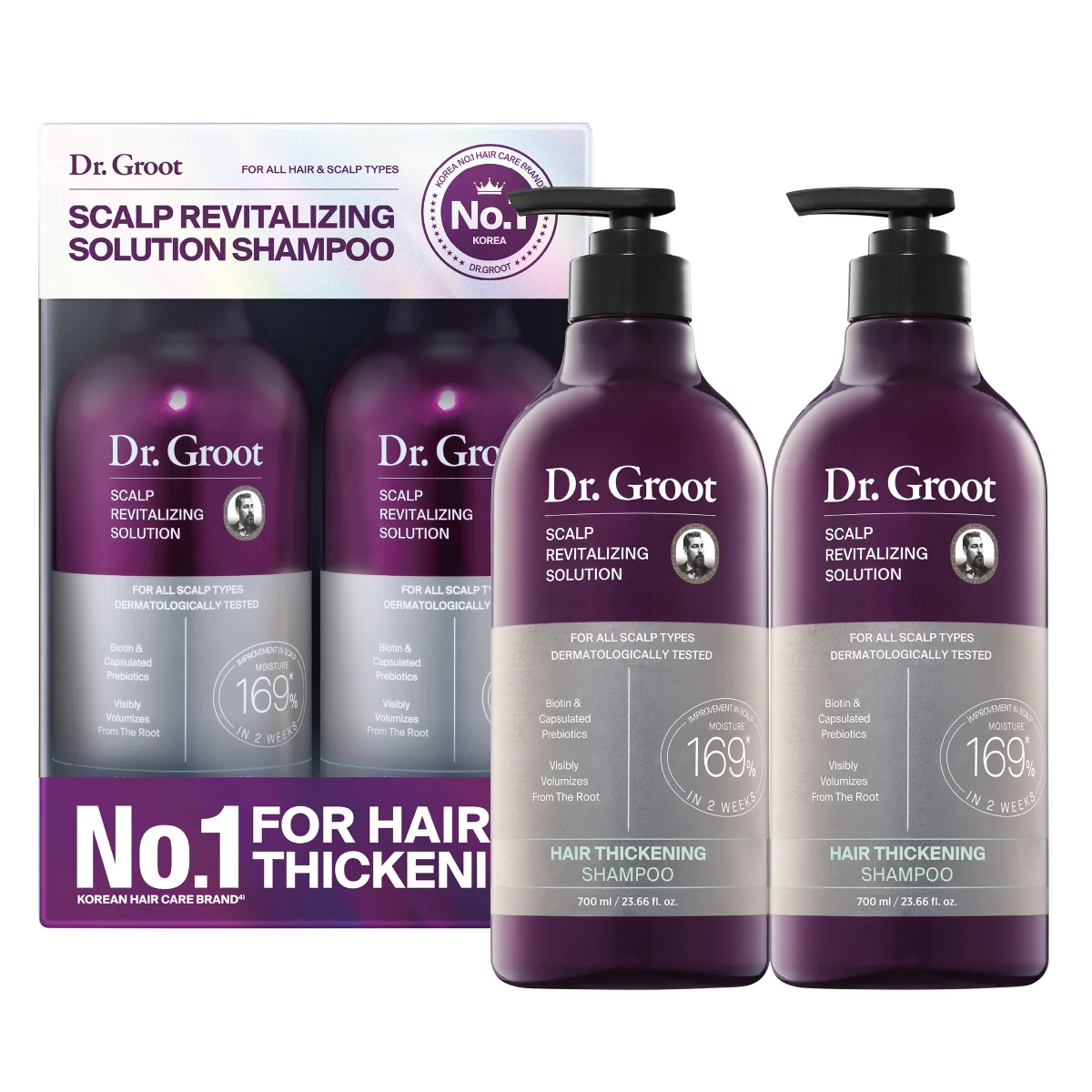 Dr. Groot Revitalizing Scalp Shampoo 2-23.66 oz