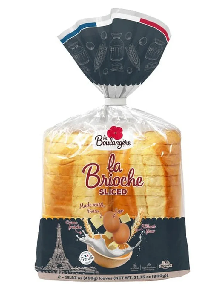 La Boulangerie Sliced Brioche 2-15.8 oz