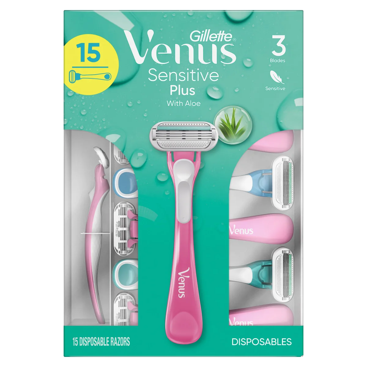 Venus Sensitive Plus 15 ct