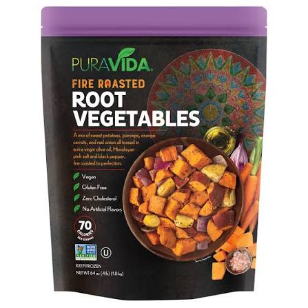 Pura Vida Fire Roasted Root Vegetables 4 lbs